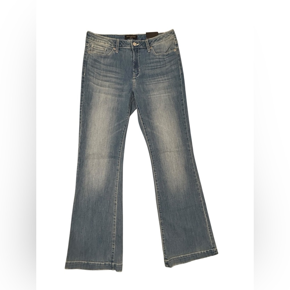 Banana Republic Women’s Light Blue‎ Wide Leg Flare Jeans 31/12 NWT Stretch